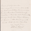 William Frederick, Duke of Gloucester to Jane Porter, autograph letter signed