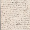 Peter Moore to Jane Porter, autograph letter signed