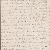Peter Moore to Jane Porter, autograph letter signed