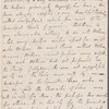 Peter Moore to Jane Porter, autograph letter signed