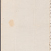 Peter Moore to Jane Porter, autograph letter signed