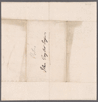 Jane Porter to John Taylor, autograph letter signed
