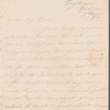 Elizabeth Maclean to Miss Porter, autograph letter signed