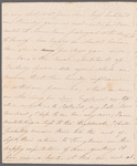 Elizabeth Maclean to Miss Porter, autograph letter signed