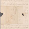 Elizabeth Maclean to Miss Porter, autograph letter signed