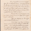Sir Robert Liston to Jane Porter, autograph letter signed