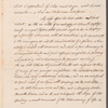 Sir Robert Liston to Jane Porter, autograph letter signed