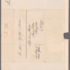 Sir Robert Liston to Jane Porter, autograph letter signed