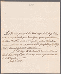 George Harris, Lord Harris to Miss Porter, autograph letter third person