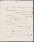 Christian Friedrich, Freiherr von Stockmar to Miss Porter, autograph letter signed
