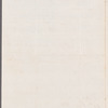 Christian Friedrich, Freiherr von Stockmar to Miss Porter, autograph letter signed