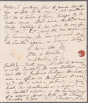 Jane Porter to John Taylor, autograph letter signed