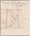 Jane Porter to John Taylor, autograph letter signed