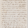 Henry Cayley to Jane Porter, autograph letter third person