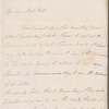 William Frederick, Duke of Gloucester to Jane Porter, autograph letter signed