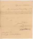 Morris, Robert, to Abraham Yates Junr. Esquire, Contl. Loan Officer for the State of New York