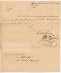 McCall, J. [Secretary], to Abraham Yates Esqr., Commissioner of the C.L.O for the State of New York