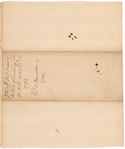 McCall, J. [Secretary], to Abraham Yates Esqr., Commissioner of the C.L.O for the State of New York