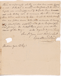 L'Hommedieu, Ezra, addressed to The Honorable Abraham Yates Junr. Esqr., Albany, favoured by Colo. Gonsavolt [Gansevoort]