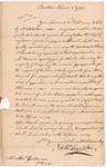 Appleton, Nathaniel, addressed to Mr. Abraham Yates Junr., Commisr. of Loans N. York, Albany