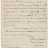 Yates, Abraham, Junr., to the Honbl. Robert Morris Esq., Superintendant of Finance, Philadelphia