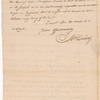 Lansing, Abraham G., addressed to Abraham Yates Junr. Esq., New Y ork