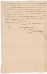 Lansing, Abraham G., addressed to Abraham Yates Junr. Esq., New Y ork