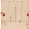 Lansing, Abraham G., addressed to Abraham Yates Junr. Esq., New Y ork