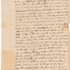 Yates, Abraham Junr., addressed to Abm. G. Lansing, Post Master, Albany
