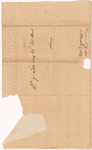 Yates, Abraham Junr., addressed to Abm. G. Lansing, Post Master, Albany