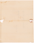 Osgood, Samuel; Livingston, Walter; Lee, Arthur, addressed to Abraham Yates Junr. Esqr., New York