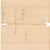 Osgood, Samuel; Livingston, Walter; Lee, Arthur, addressed to Abraham Yates Junr. Esqr., New York