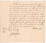 Osgood, Samuel; Livingston, Walter; Lee, Arthur, to Abraham Yates Junr. Esqr