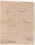 Yates, Abraham, Junr., to Doc [John] Cochran, Esq., Commissioner of the Contin[ental] Loan Office for the State of New York