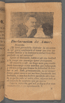 Coleccion de Cartas Amorosas. Cuaderno Numero 3