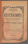 Ramillete de Felicitaciones Familiares. Cuaderno Numero 2