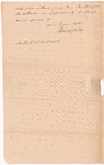 Yates, Peter W., addressed to Abraham Yates Junr., Leonard Gansevoort and John D. P. Ten Eyck, Esquires, Pokeepsy