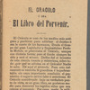 Nuevo Oráculo ó sea El Libro del Porvenir