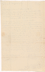 Lott, Abraham, to The Honorable Abraham Yates Junr. Esqr., of the Senate at Poughkeepsie