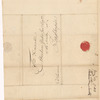 Lott, Abraham, to The Honorable Abraham Yates Junr. Esqr., of the Senate at Poughkeepsie