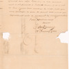 Lansing, Abraham G., addressed to Abraham Yates Junr. Esqr., Poughkeepsie