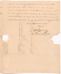 Lansing, Abraham G., addressed to Abraham Yates Junr. Esqr., Poughkeepsie