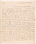 Smith, Melancton, addressed to The Honl. Abraham Yates Junr. Esqr., Poughkeepsie