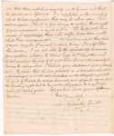 Smith, Melancton, addressed to The Honl. Abraham Yates Junr. Esqr., Poughkeepsie