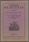 Toros de Puntas.  Alcaldada Cómico-Lírica en un acto