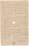 Lansing, Abraham G., addressed to Abraham Yates Junr. Esqr., to the house of Mr. Powers, Poughkeepsie