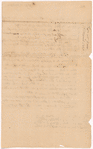 Yates, Abraham, Junr., to Abraham G. Lansing