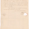 Lansing, Abraham G., addressed to Abraham Yates Junr. Esqr. in Congress, New York