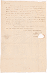 Lansing, Abraham G., addressed to Abraham Yates Junr. Esqr. in Congress, New York