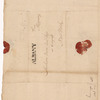 Lansing, Abraham G., addressed to Abraham Yates Junr. Esqr. in Congress, New York